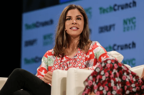 Emily Weiss, female founder of beauty brand Glossier.