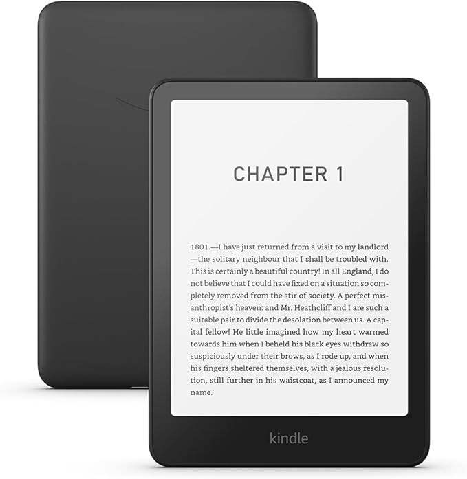 All-new Amazon Kindle Paperwhite (16 GB) Our fastest Kindle ever, with new 7 glare-free display and weeks of battery life With Ads - Black + Kindle Unlimited